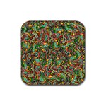 Grammer 6 Rubber Coaster (Square)  Front