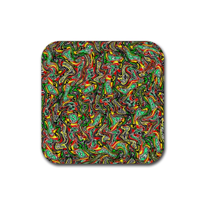 Grammer 6 Rubber Coaster (Square) 