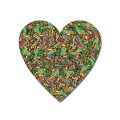 Grammer 6 Heart Magnet by ArtworkByPatrick