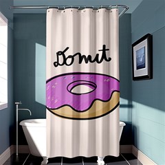 Donuts Sweet Food Shower Curtain 36  X 72  (stall)  by Mariart