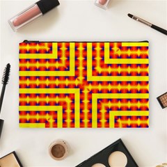 Digital Artwork Abstract Cosmetic Bag (large) by Mariart