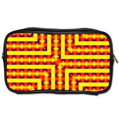 Digital Artwork Abstract Toiletries Bag (two Sides) by Mariart