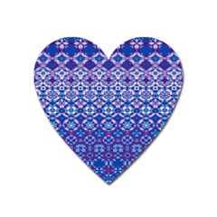 Digital Art Star Heart Magnet by Mariart