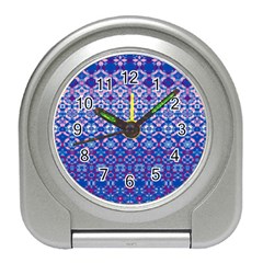 Digital Art Star Travel Alarm Clock by Mariart