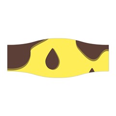 Chocolate Yellow Cake Banana Stretchable Headband