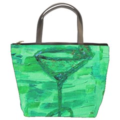 5 Oclock Somewhere Bucket Bag by arwwearableart