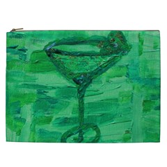 5 Oclock Somewhere Cosmetic Bag (xxl) by arwwearableart