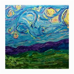 A Very Very Starry Night Medium Glasses Cloth (2-side) by arwwearableart