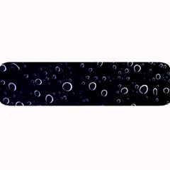 Blued Dark Bubbles Print Large Bar Mats by dflcprintsclothing