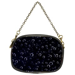 Blued Dark Bubbles Print Chain Purse (one Side) by dflcprintsclothing