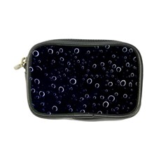 Blued Dark Bubbles Print Coin Purse