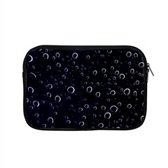 Blued Dark Bubbles Print Apple Macbook Pro 15  Zipper Case by dflcprintsclothing