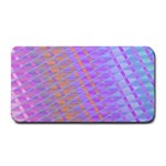 Diagonal Line Design Art Medium Bar Mats 16 x8.5  Bar Mat