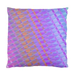 Diagonal Line Design Art Standard Cushion Case (one Side)