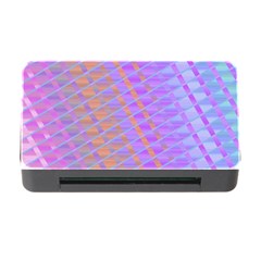 Diagonal Line Design Art Memory Card Reader With Cf