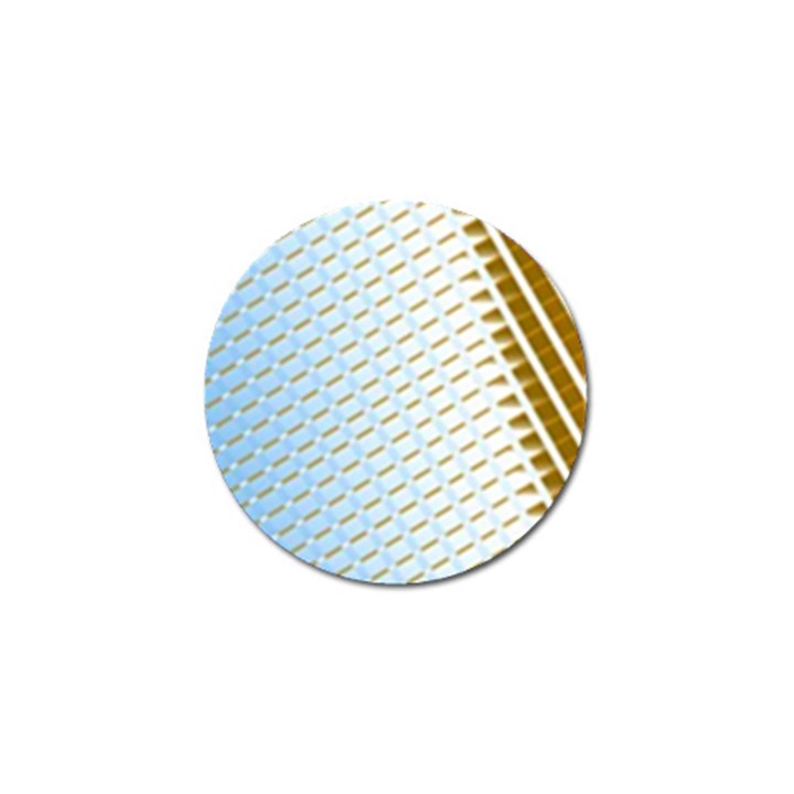 Diagonal Seamless Line Design Golf Ball Marker