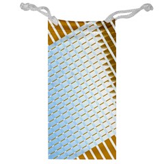 Diagonal Seamless Line Design Jewelry Bag by LoolyElzayat