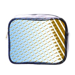 Diagonal Seamless Line Design Mini Toiletries Bag (one Side) by LoolyElzayat