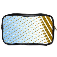 Diagonal Seamless Line Design Toiletries Bag (two Sides) by LoolyElzayat