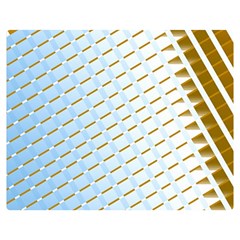 Diagonal Seamless Line Design Double Sided Flano Blanket (medium)  by LoolyElzayat