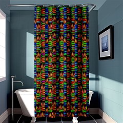 For The Love Of Soul And Mind In A Happy Mood Shower Curtain 36  X 72  (stall)  by pepitasart