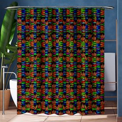 For The Love Of Soul And Mind In A Happy Mood Shower Curtain 60  X 72  (medium)  by pepitasart