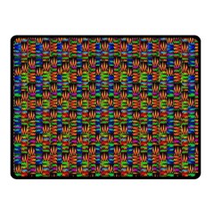 For The Love Of Soul And Mind In A Happy Mood Double Sided Fleece Blanket (small)  by pepitasart