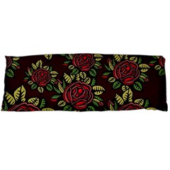 Roses Red Body Pillow Case (dakimakura) by WensdaiAmbrose