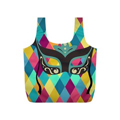 Mardi Gras Full Print Recycle Bag (s) by WensdaiAmbrose