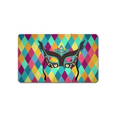 Mardi Gras Magnet (name Card) by WensdaiAmbrose