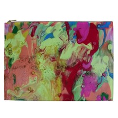 Neon World  Cosmetic Bag (xxl) by arwwearableart