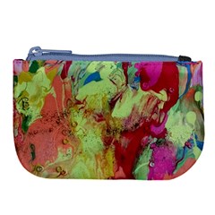 Neon World  Large Coin Purse by arwwearableart