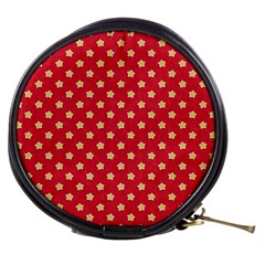 Red Hot Polka Dots Mini Makeup Bag by WensdaiAmbrose