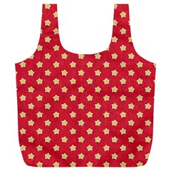 Red Hot Polka Dots Full Print Recycle Bag (xl) by WensdaiAmbrose