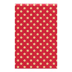 Red Hot Polka Dots Shower Curtain 48  X 72  (small)  by WensdaiAmbrose