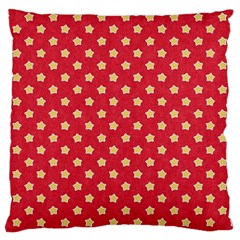 Red Hot Polka Dots Large Cushion Case (two Sides) by WensdaiAmbrose