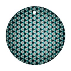 Digital Art Triangle Ornament (round) by Mariart