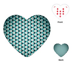 Digital Art Triangle Playing Cards (heart) by Mariart