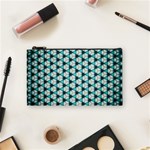 Digital Art Triangle Cosmetic Bag (Small) Front