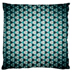 Digital Art Triangle Large Flano Cushion Case (One Side)