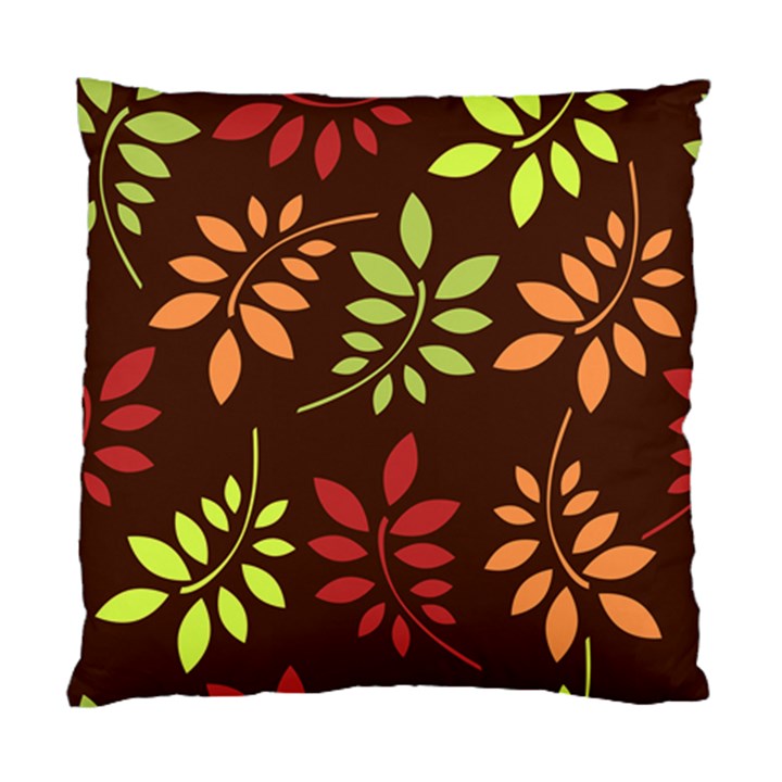 Leaves Foliage Pattern Design Standard Cushion Case (Two Sides)