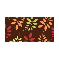 Leaves Foliage Pattern Design Yoga Headband by Mariart