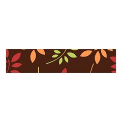 Leaves Foliage Pattern Design Velvet Scrunchie by Mariart