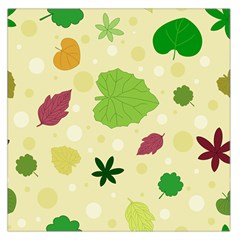 Leaves Background Leaf Large Satin Scarf (square) by Mariart