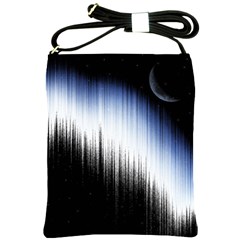 Spectrum And Moon Shoulder Sling Bag by LoolyElzayat