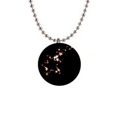 Shooting Star 1  Button Necklace by WensdaiAmbrose