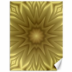 Background Pattern Golden Yellow Canvas 36  X 48  by Pakrebo