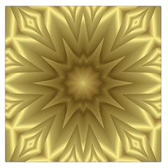 Background Pattern Golden Yellow Large Satin Scarf (square) by Pakrebo