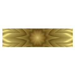 Background Pattern Golden Yellow Satin Scarf (oblong) by Pakrebo