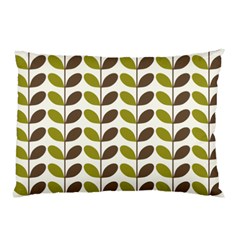 Leaf Plant Pattern Seamless Pillow Case by Pakrebo